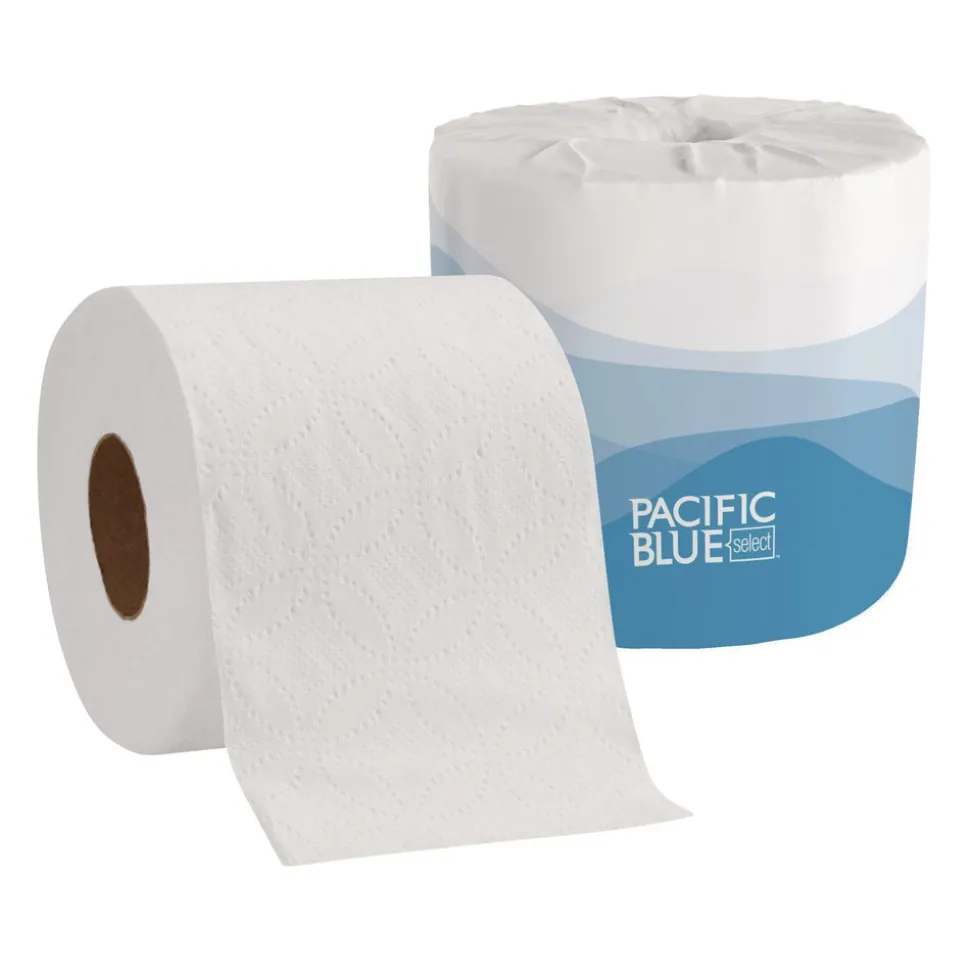 Georgia Pacific Professional Pacific Blue Select 2-Ply Bathroom Tissue - White (550 Sheets/Roll, 80 Rolls/Carton)