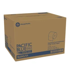 Georgia Pacific Professional Pacific Blue Select 2-Ply Bathroom Tissue - White (550 Sheets/Roll, 80 Rolls/Carton)
