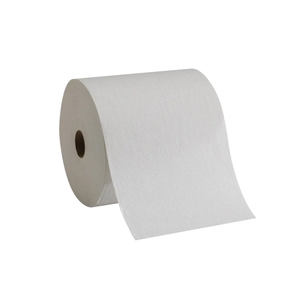 Georgia Pacific Professional 7.88 in. x 800 ft. 1-Ply Pacific Blue Basic Nonperforated Paper Towel Rolls - White (6 Rolls/Carton)