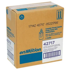 Georgia Pacific Professional 42717 1800 mL GP enMotion Counter Mount Foam Soap Refill - Fragrance-Free (2/Carton)