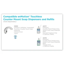 Georgia Pacific Professional 42717 1800 mL GP enMotion Counter Mount Foam Soap Refill - Fragrance-Free (2/Carton)