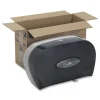Georgia Pacific Professional 13.56 in. x 5.75 in. x 8.63 in. 2-Roll Bathroom Tissue Dispenser - Smoke