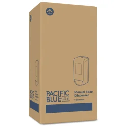 Georgia Pacific Professional Pacific Blue Ultra 5.6 in. x 4.4 in. x 11.5 in. 1200 mL Refill Soap/Sanitizer Dispenser - Black (1/Carton)