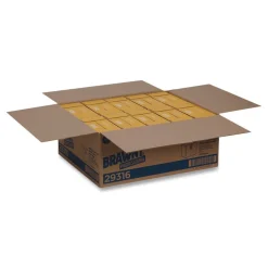 Georgia-Pacific 29316 9.1 x 12.5 Lightweight Disposable Shop Towels - White (2000/Carton)