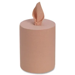 Georgia-Pacific 10 in. x 13 in. 1-Ply Medium-Duty Wiper Refill - Unscented, Orange (2 Rolls/Carton)