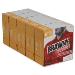 Georgia-Pacific 9.1 in. x 16.5 in. Medium Weight HEF Shop Towels (100/Box)