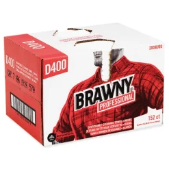 Georgia-Pacific 12.5 in. x 16.75 in. 1-Ply Premium DRC Paper Wipers - White (152/Carton)