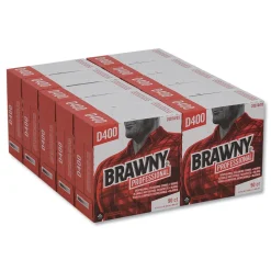 Georgia-Pacific 20070/03 1-Ply 9.25 in. x 16.3 in. Medium Duty Premium DRC Wipers - Unscented, White (900/Carton)