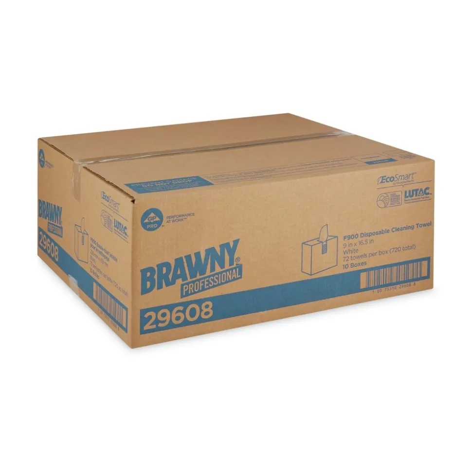 Georgia-Pacific 9 x 16.5 FLAX 900 Heavy Duty Cloths - White (720/Carton)