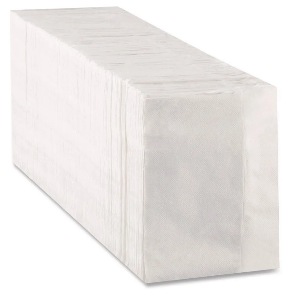 Georgia-Pacific Interfold Napkin Refills 1-Ply 13 x 12 White 600 Napkins/Pack12 Packs/Carton