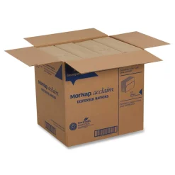 Georgia-Pacific Interfold Napkin Refills 1-Ply 13 x 8.5 Brown 900 Napkins/Pack 12 Packs/Carton