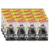 Glad 30 in. x 33 in. 30 gal. 0.81 mil Large Quick-Tie Trash Bags Tie-Flap - Black (10/Box 12 Boxes/Carton)