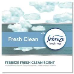 Glad ForceFlex MaxStrength 24 in. x 28 in. 13 Gallon Tall Kitchen Drawstring Trash Bags - Fresh Clean Scent/White (204/Carton)