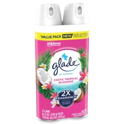 Glade 8.3 oz Air Freshener - Tropical Blossoms Scent (3/Carton)