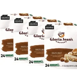 Gloria Jean's Coffee K-Cups - Hazelnut (96/Carton)