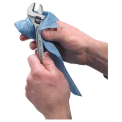 GOJO Industries 7.75 in. x 11 in. 2-Ply FAST TOWELS Hand Cleaning Towels - Fresh Citrus, Blue (6 Packs/Carton)