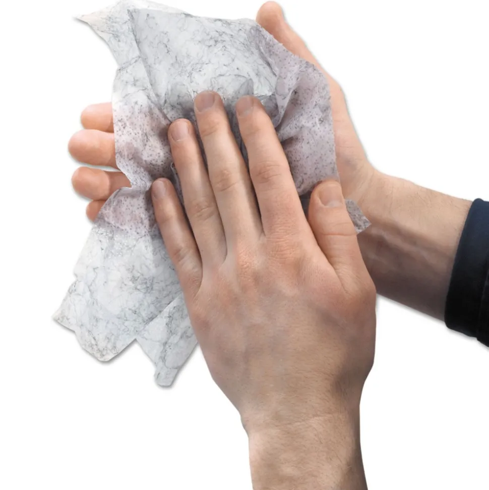 GOJO Industries 10-1/2 in. x 12-1/4 in. Scrubbing Towels, Hand Cleaning - Fresh Citrus (6/Carton)