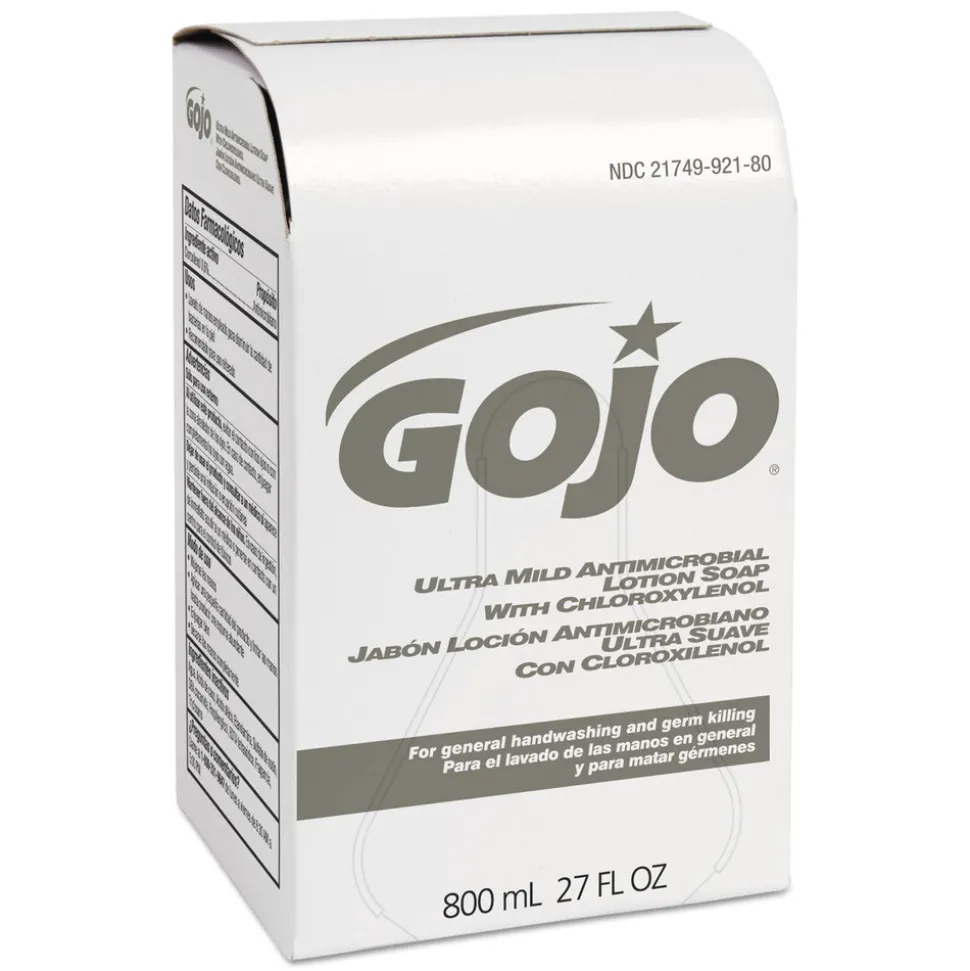 GOJO Industries 800 milliliter Ultra Mild Lotion Soap Refill with Chloroxylenol - Coconut Scent