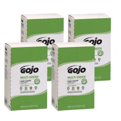 GOJO Industries 2000 mL Multi Green Hand Cleaner Refill - Citrus Scent, Green (4/Carton)