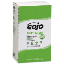 GOJO Industries 2000 mL Multi Green Hand Cleaner Refill - Citrus Scent, Green (4/Carton)
