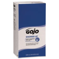 GOJO Industries 5000 mL Refill Bag SHOWER UP Soap and Shampoo - Clean (2/Carton)