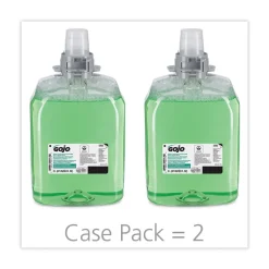 GOJO Industries 2000 mL Refill Green Certified Foam Hair and Body Wash - Cucumber Melon (2/Carton)