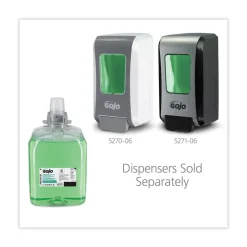 GOJO Industries 2000 mL Refill Green Certified Foam Hair and Body Wash - Cucumber Melon (2/Carton)