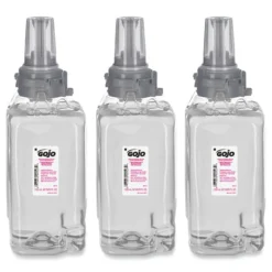 GOJO Industries 8812-03 Plum Scent 1250 mL Antibacterial Foam hand wash Refill for ADX-12 Dispenser (3/Carton)