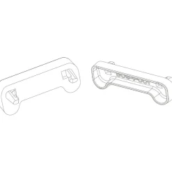 GOJO Industries ADX Liquid Dispenser Restrictor - Gray (12/Carton)