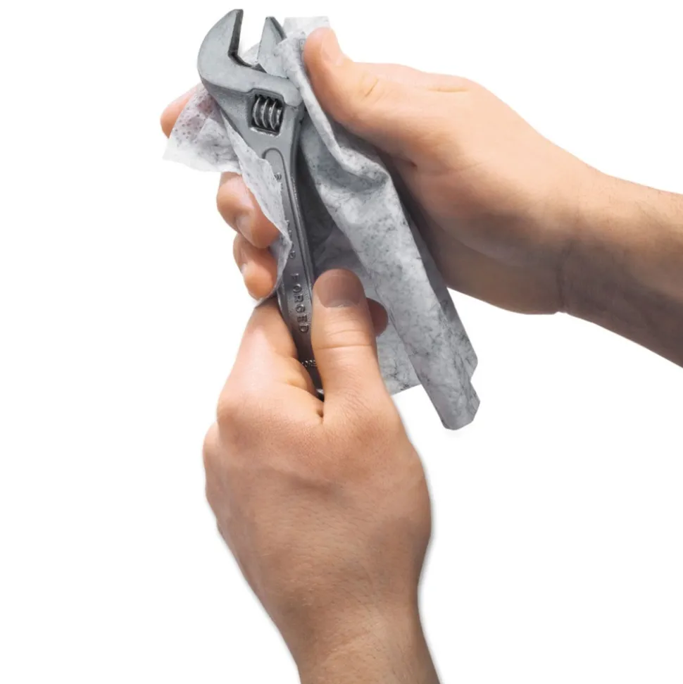 GOJO Industries Scrubbing Towels, Hand Cleaning, Fresh Citrus, 10 1/2 x12, 72/Canister