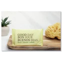 Good Day 390150 Pleasant Scent 1.5 oz. Individually Wrapped Bar Soap (500-Piece/Carton)