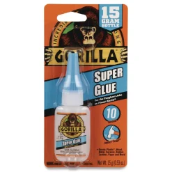 Gorilla Glue 0.53 oz. Bottle Super Glue - Dries Clear
