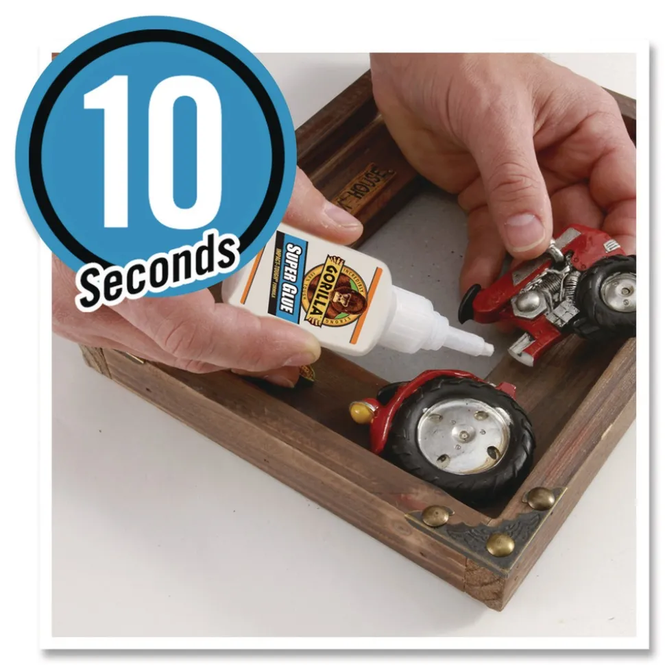 Gorilla Glue 0.53 oz. Bottle Super Glue - Dries Clear