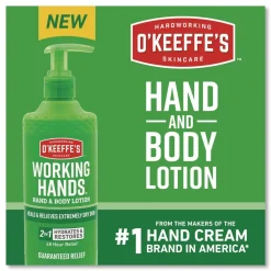 Gorilla Glue 12 oz. Pump Bottle Working Hands Hand and Body Lotion - Unscented