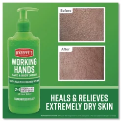 Gorilla Glue 12 oz. Pump Bottle Working Hands Hand and Body Lotion - Unscented