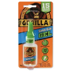 Gorilla Glue 0.53 oz. Super Glue Gel - Dries Clear (4/Carton)