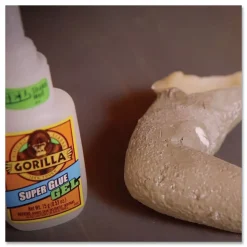 Gorilla Glue 0.53 oz. Super Glue Gel - Dries Clear (4/Carton)