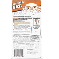 Gorilla Glue 0.53 oz. Super Glue Gel - Dries Clear (4/Carton)