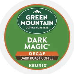 Green Mountain Coffee 5000378924 Coffee K-Cups - Dark Magic Decaf Extra Bold (96/Carton)