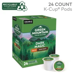 Green Mountain Coffee 5000378924 Coffee K-Cups - Dark Magic Decaf Extra Bold (96/Carton)