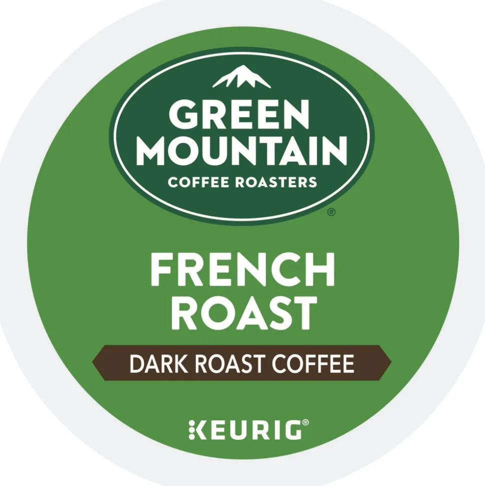 Green Mountain Coffee 5000330108 Coffee K-Cups - French Roast (96/Carton)