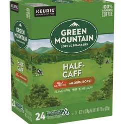 Green Mountain Coffee 5000330138 Coffee K-Cups - Half-Caff (96/Carton)