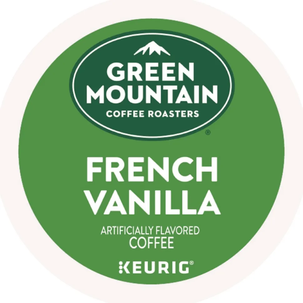 Green Mountain Coffee 5000330112 Coffee K-Cup Pods - French Vanilla (96/Carton)