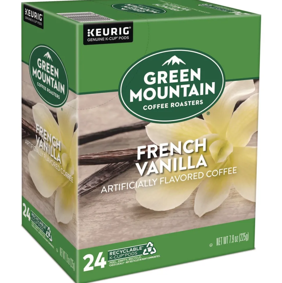 Green Mountain Coffee 5000330112 Coffee K-Cup Pods - French Vanilla (96/Carton)
