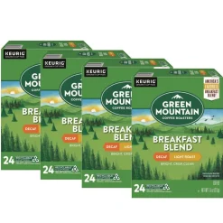 Green Mountain Coffee 5000378812 Coffee K-Cups - Breakfast Blend Decaf (96/Carton)