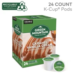 Green Mountain Coffee 5000330109 Coffee K-Cups - Caramel Vanilla Cream (96/Carton)