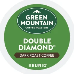 Green Mountain Coffee 5000330051 Coffee K-Cups - Double Black Diamond Extra Bold (96/Carton)