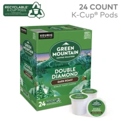 Green Mountain Coffee 5000330051 Coffee K-Cups - Double Black Diamond Extra Bold (96/Carton)