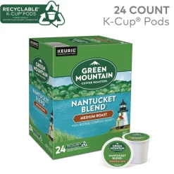 Green Mountain Coffee 5000378842 Coffee K-Cups - Nantucket Blend (96/Carton)