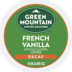 Green Mountain Coffee 5000330142 Coffee K-Cups - French Vanilla Decaf (96/Carton)